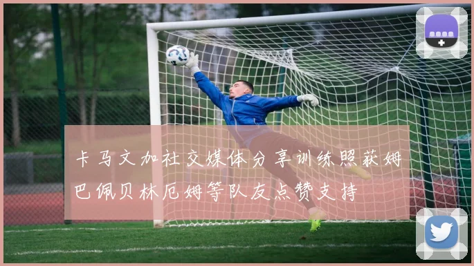 卡马文加社交媒体分享训练照获姆巴佩贝林厄姆等队友点赞支持